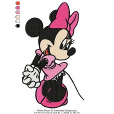 Minnie Mouse 54 Embroidery Designs